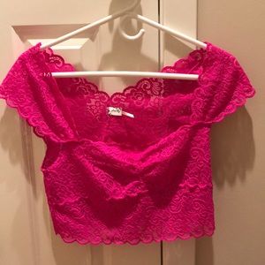 Hot pink camisole